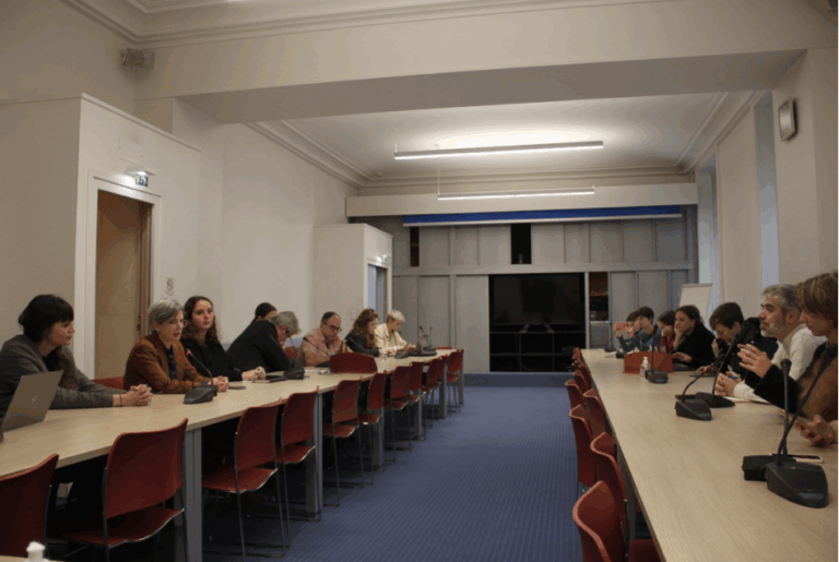 Table ronde organisée avec Alma Dufour et les Amis de la Terre sur le projet gazier de Total au Mozambique