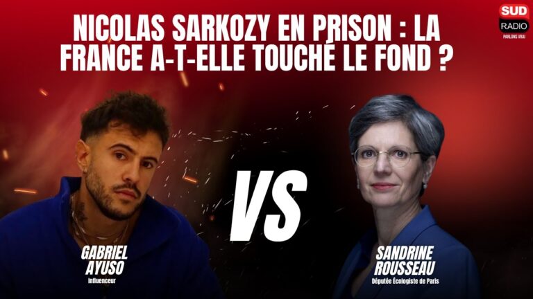 Débat avec l’influenceur Gabriel Ayuso sur l’incarcération de Nicolas Sarkozy